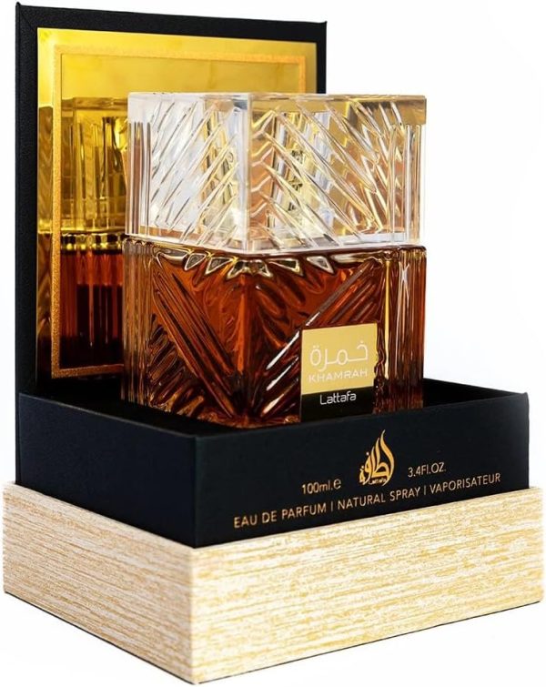 Big Summer Sale Limited Time Offer AED 99د.إ:Lattafa Perfumes Khamrah for Unisex Eau de Parfum Spray, 3.4 Ounce (Pack of 2)